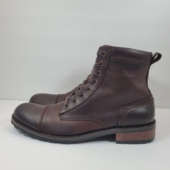 Wolverine Men's Brown Reese Cap Top Leather Boots W08814 US Size 13D - Picture 2 of 12